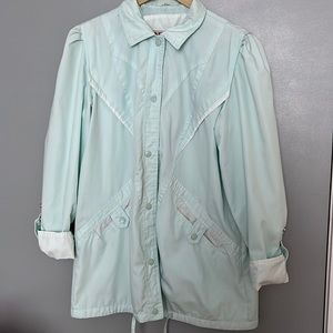 Vintage western style rain coat
